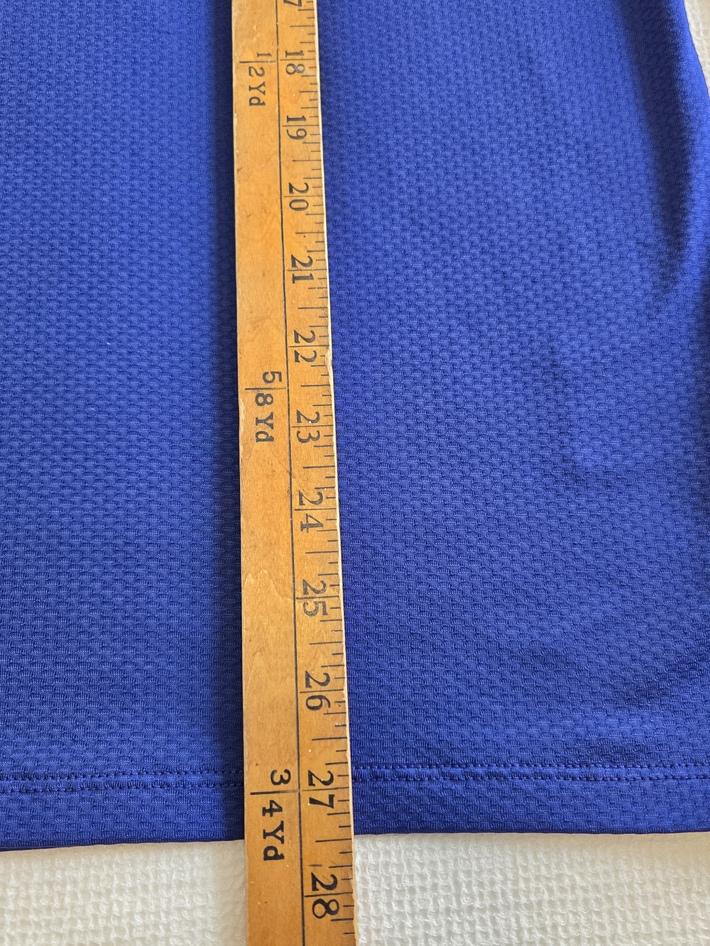Women’s V-Neck Long Sleeve Top - Royal Blue - Picture 8 of 10